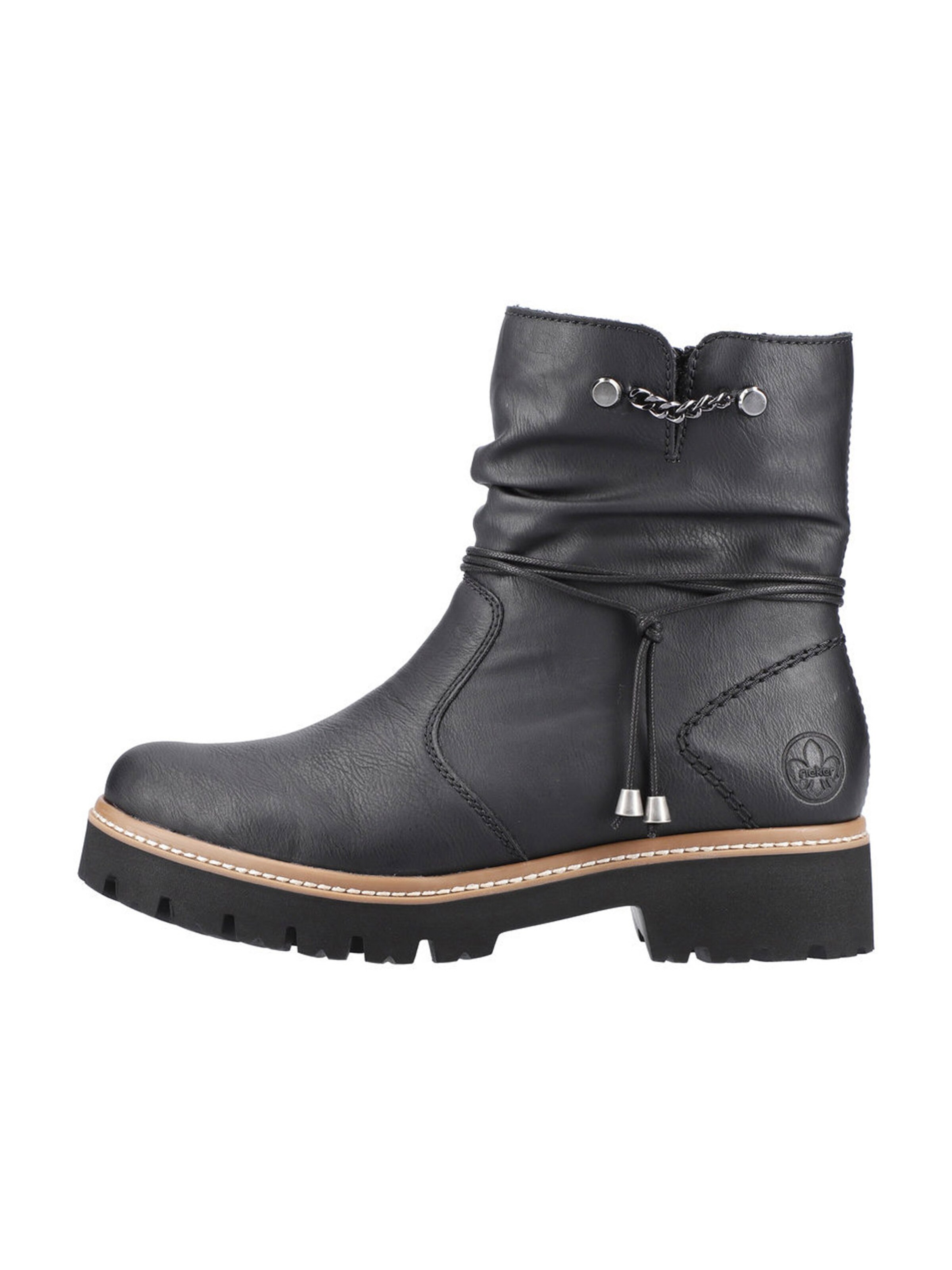 Rieker Stiefelette in Schwarz