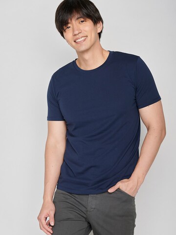 GREENBOMB T-Shirt in Blau: Vorderseite