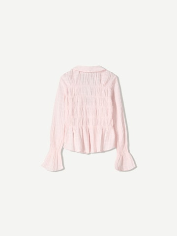 Bershka Blouse in Pink
