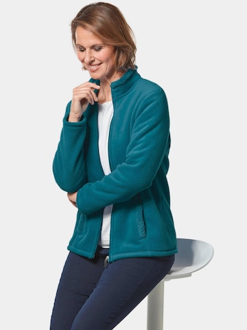 Veste en polaire Goldner en vert