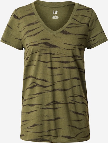 GAP Shirt in Groen: voorkant