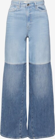 ESPRIT Wide leg Jeans in Blauw: voorkant