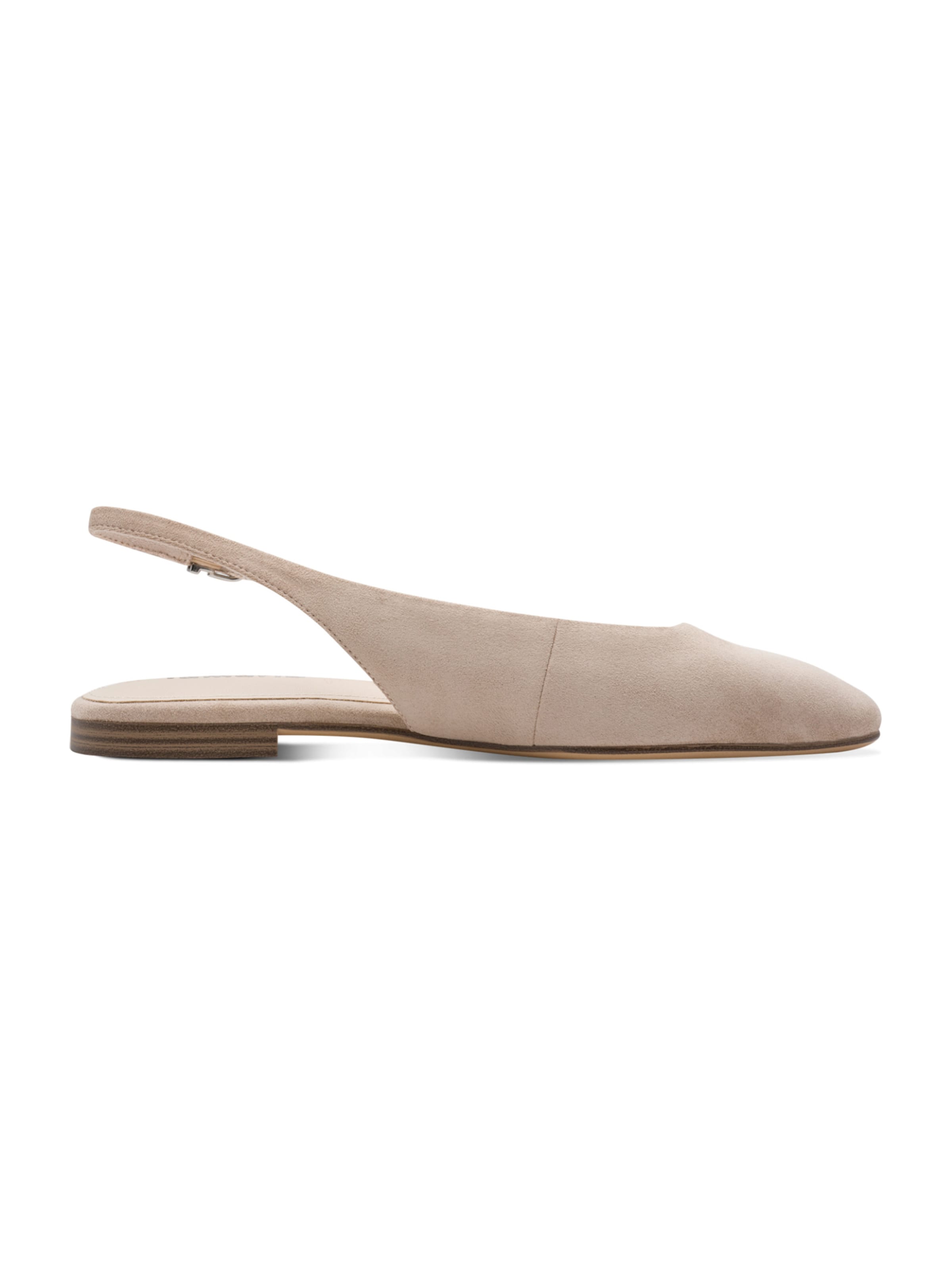 Tamaris Ballet Flats with Strap in Beige