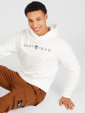 Sweat-shirt GANT en blanc