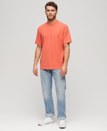 Superdry T-Shirt 'Mark' in Orange