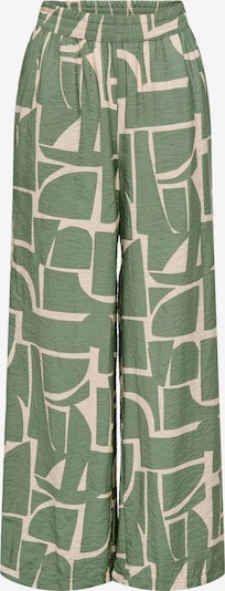 JDY Pantalon 'SOUL' en beige / vert, Vue avec produit