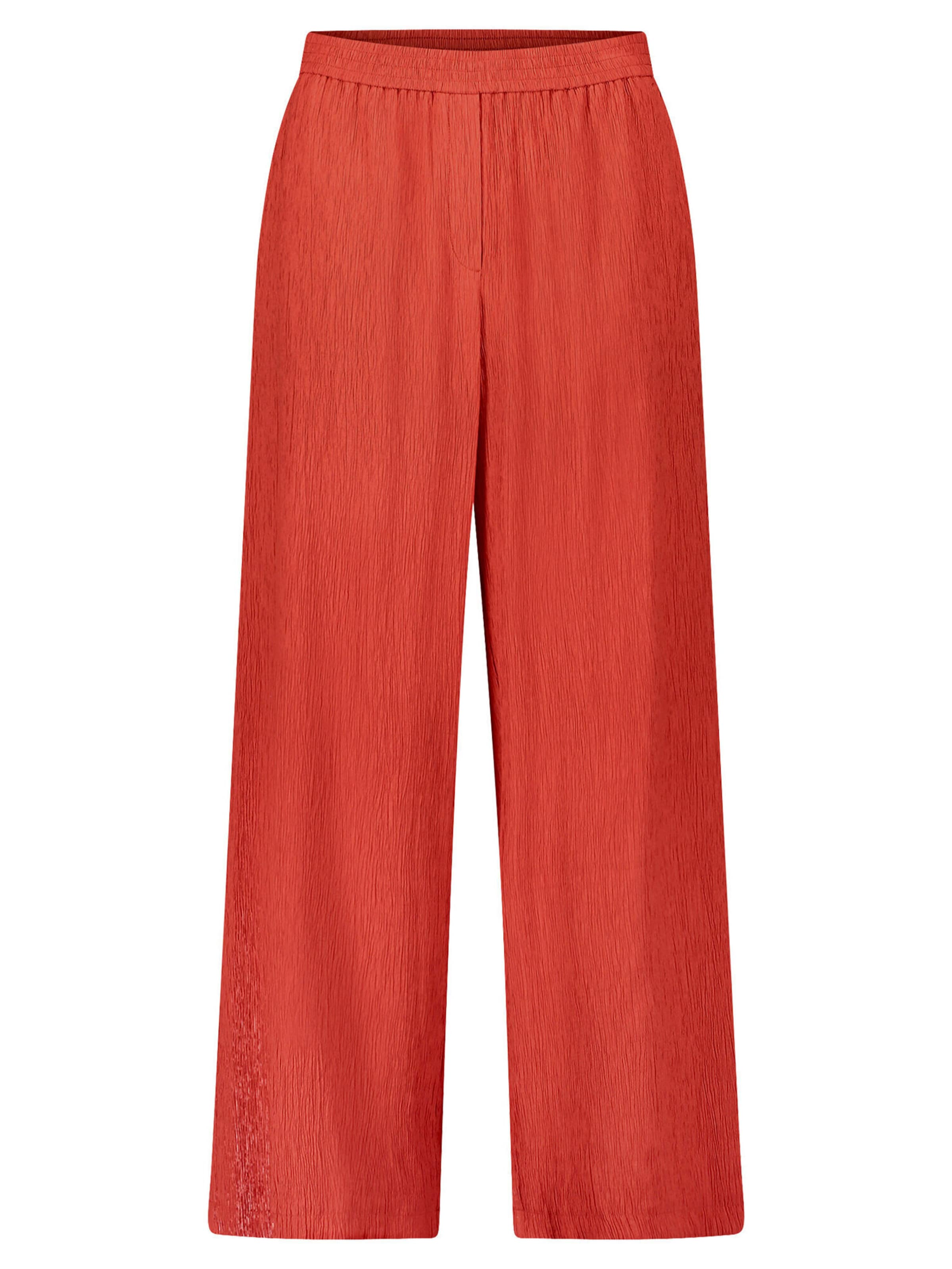 Pantalon Betty & Co en rouge : devant