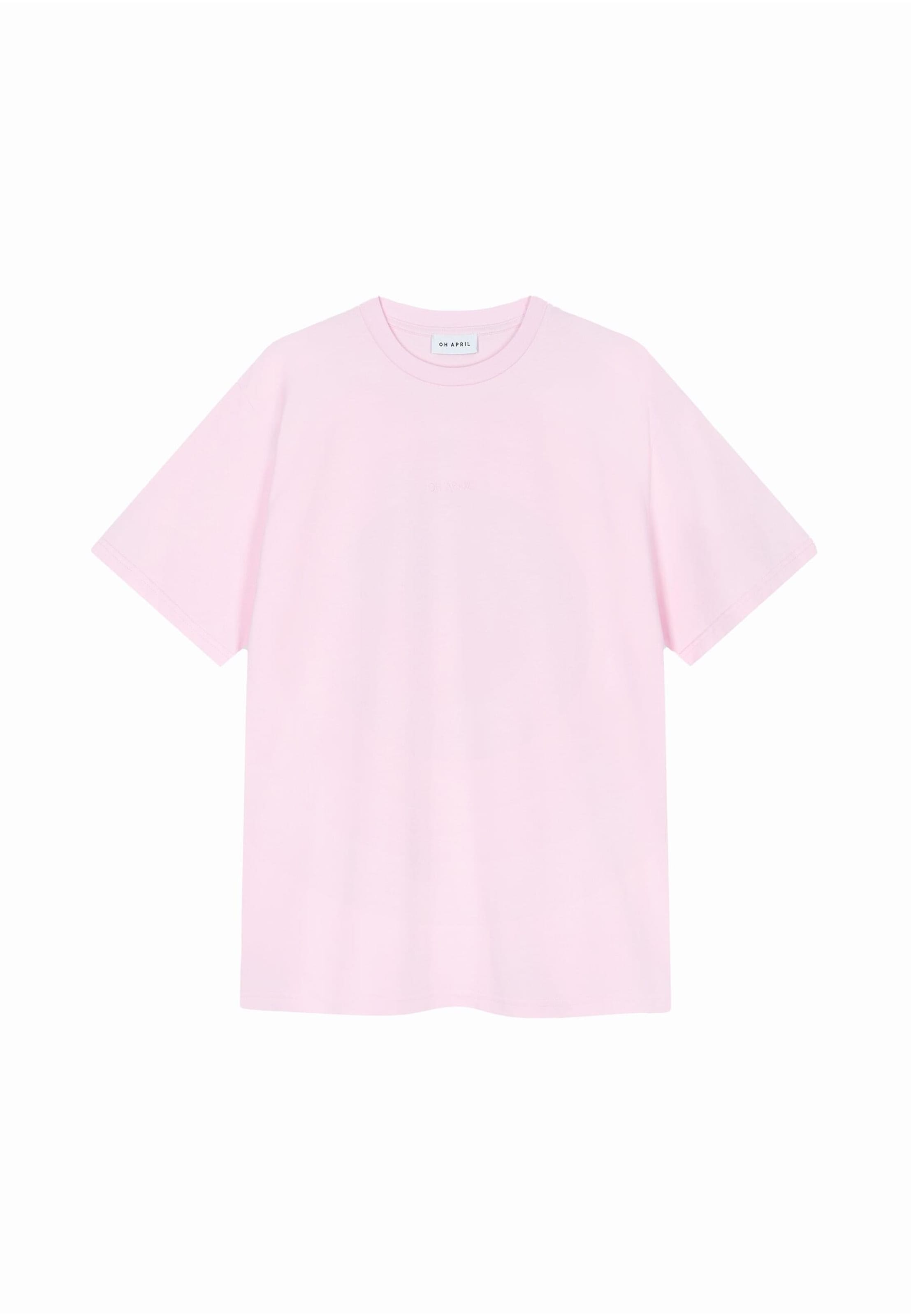 OH APRIL T-Shirt 'Muse' in hellpink / bordeaux, Produktansicht