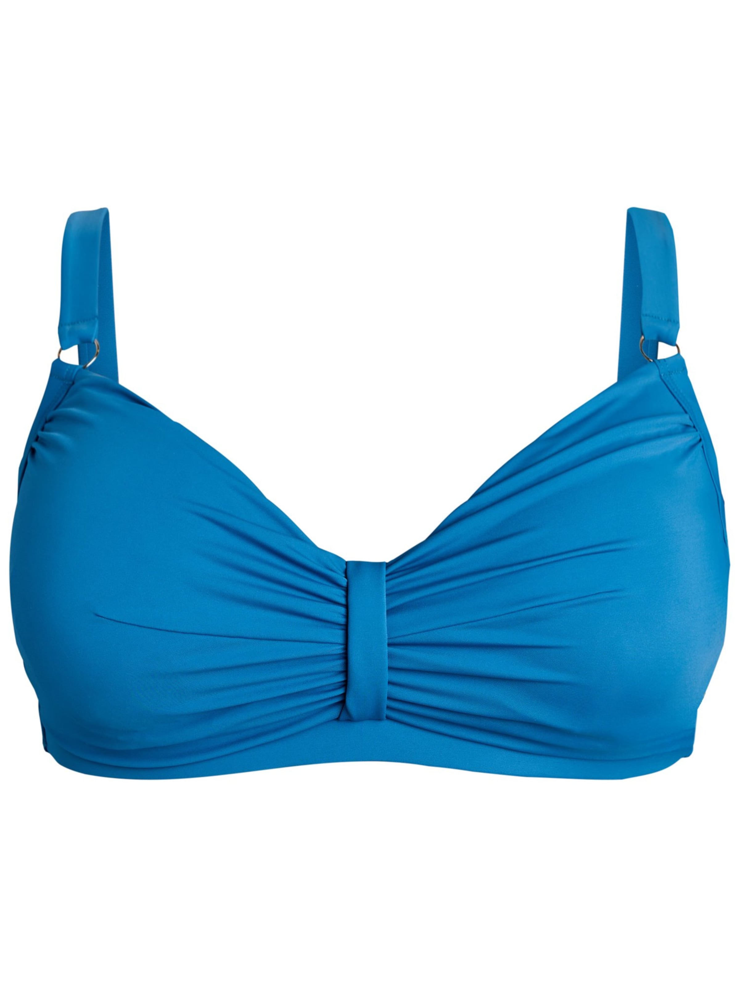 Fascia Top per bikini 'Sbasic' di Swim by Zizzi in blu: frontale