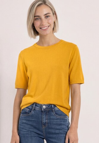 STREET ONE Sweater in Yellow: front