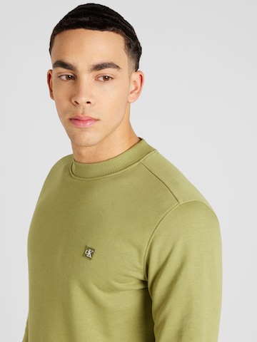 Calvin Klein Jeans Μπλούζα φούτερ σε πράσινο