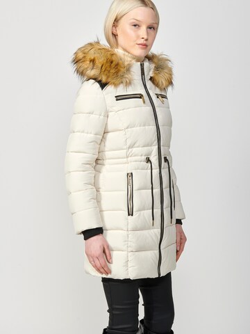 KOROSHI Winterjacke in Weiß