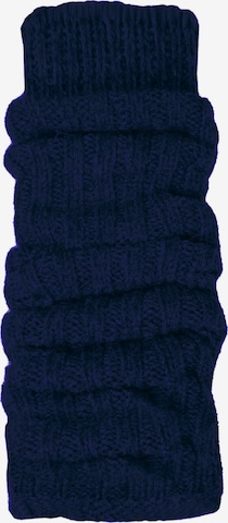 HomeOfSocks Leg Warmers 'S-208' in Blue: front