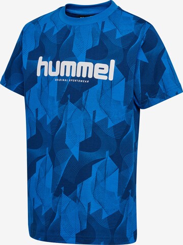 T-Shirt fonctionnel Hummel en bleu