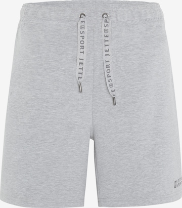 Jette Sport Pants in Grey: front