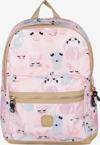 Pick & Pack Rucksack in Pink: predná strana
