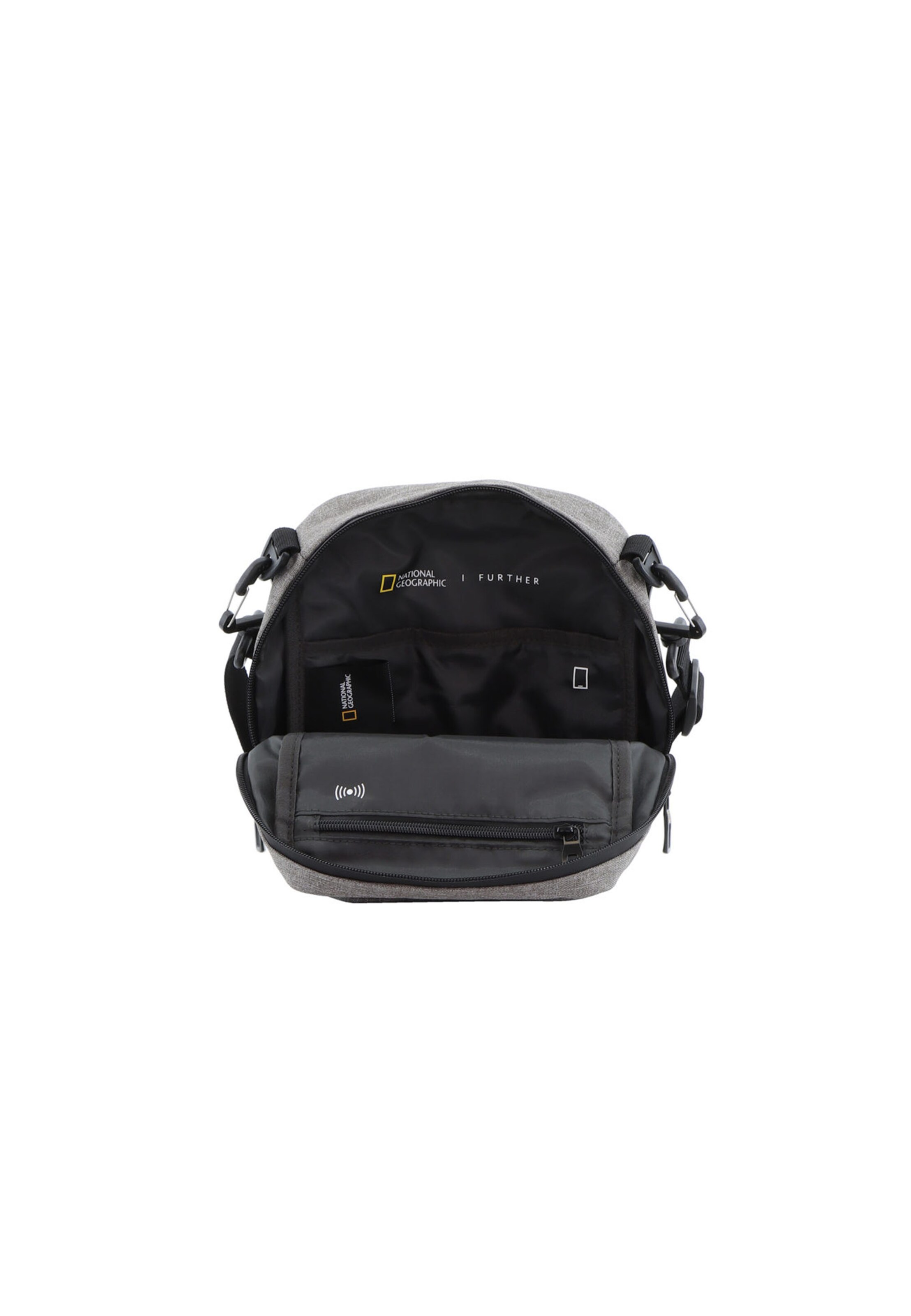 National Geographic Schultertasche in Grau