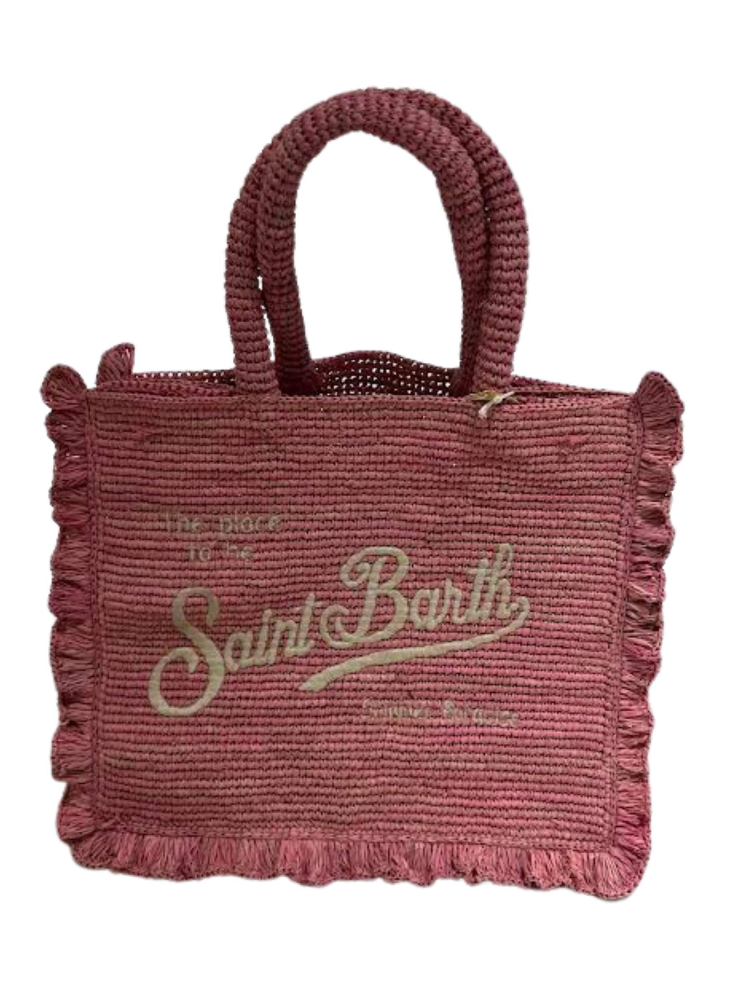 MC2 Saint Barth Handtas in Roze: voorkant