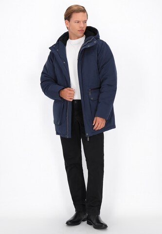 Parka mi-saison DreiMaster Klassik en bleu