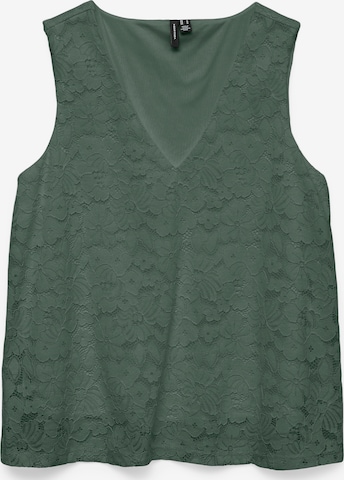 VERO MODA Top 'VMHONEY' | zelena barva: sprednja stran