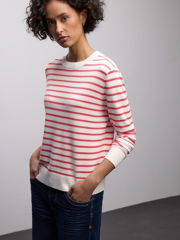 STREET ONE Sweater in White: front