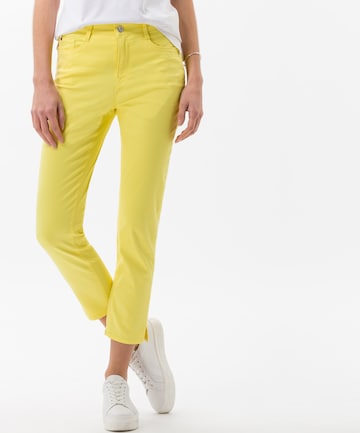 BRAX Jeans 'Mary' in Yellow: front