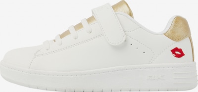 BRITISH KNIGHTS Tennarit ' MIST ' värissä kulta / verenpunainen / valkoinen, Tuotenäkymä