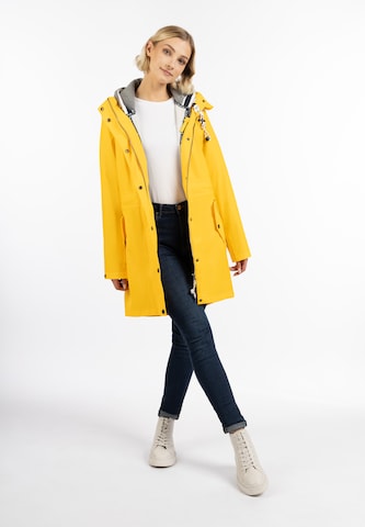 Manteau fonctionnel Schmuddelwedda en jaune