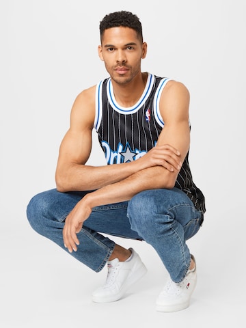 Mitchell & Ness Μπλουζάκι σε μαύρο