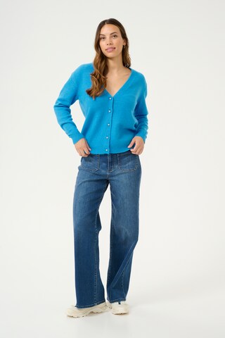 Cardigan 'Sylvie' Kaffe en bleu