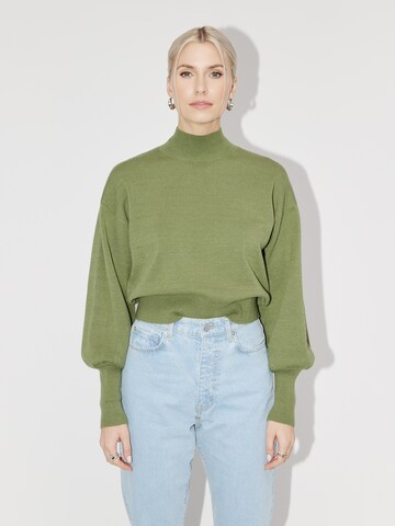 Pull-over 'Penelope' LeGer by Lena Gercke en vert : devant