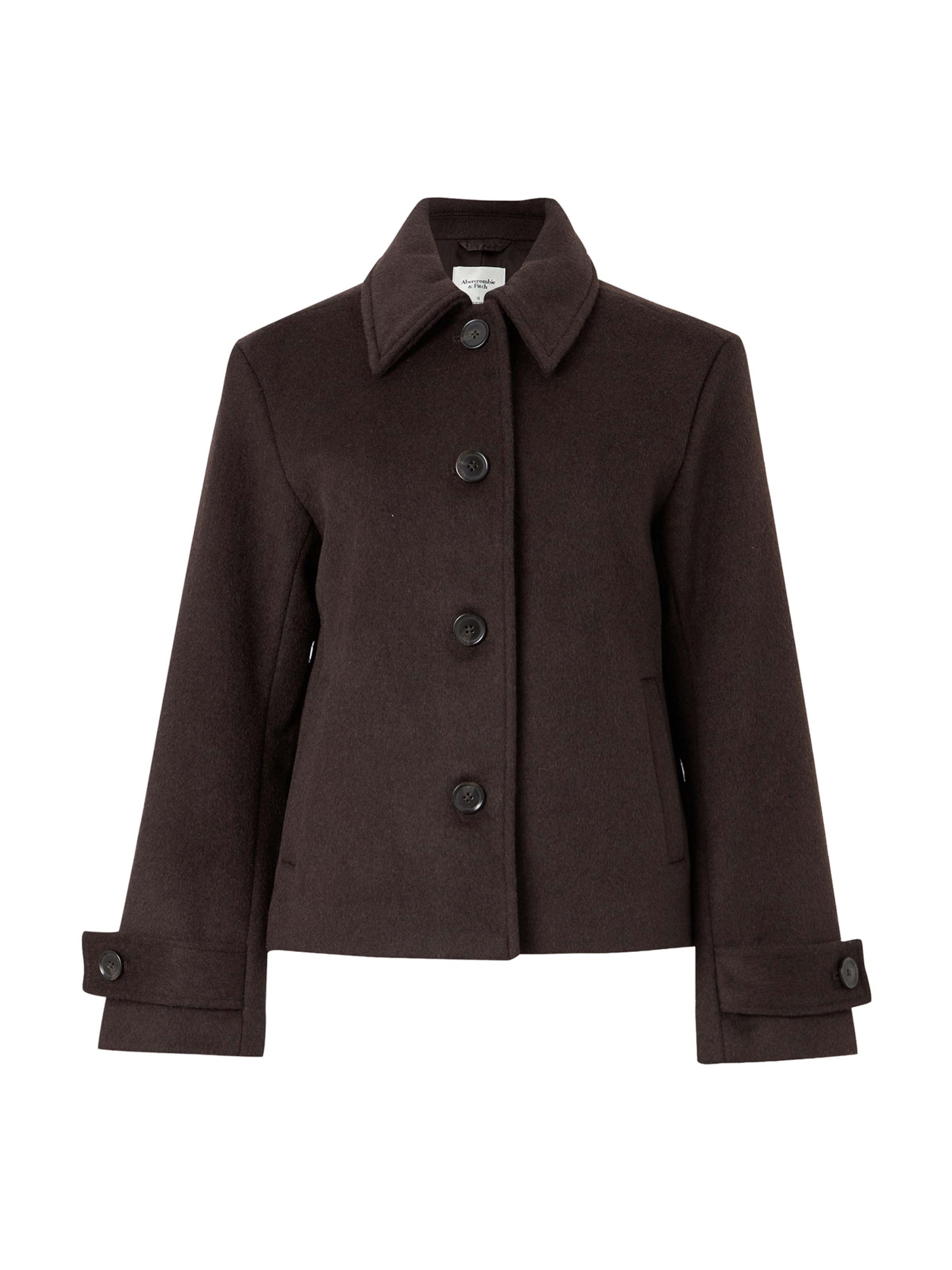 Giacca di mezza stagione di Abercrombie & Fitch in marrone: frontale