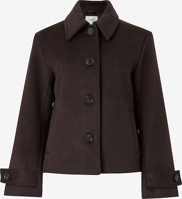 brūns Abercrombie & Fitch Starpsezonu jaka: no priekšpuses