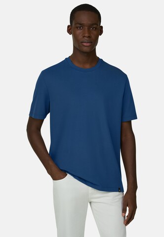 Boggi Milano T-Shirt in Blau: Vorderseite