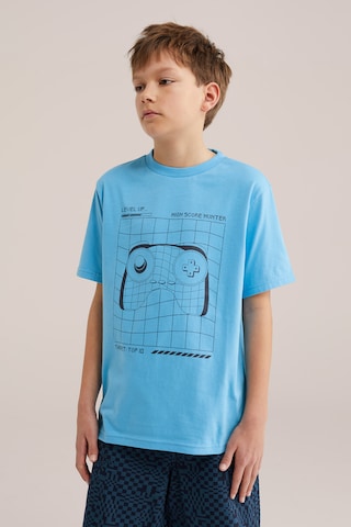 WE Fashion Yöpuku värissä sininen: etupuoli