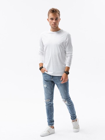 Ombre Shirt 'L138' in Wit