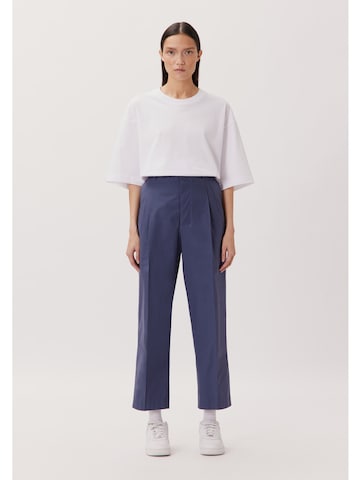 Regular Pantalon à plis ' Studio ' Studio Seidensticker en bleu