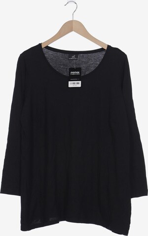 Emilia Lay Top & Shirt in 4XL in Black: front