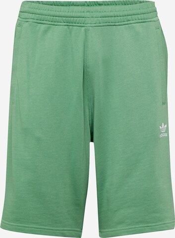 Regular Pantalon 'Essentials' ADIDAS ORIGINALS en vert : devant