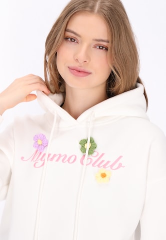 MYMO - Sudadera en blanco