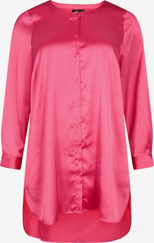 Zizzi Блуза 'MKIYA' в розово: отпред