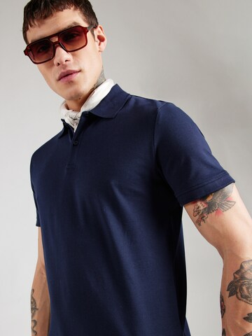 SELECTED T-shirt 'SLHDANTE' i blå