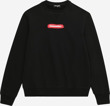 DSQUARED2Sweater majica - crna boja: prednji dio