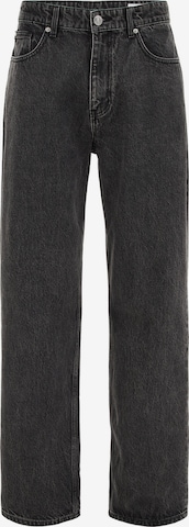 WE Fashion Loosefit Farkut värissä musta: etupuoli