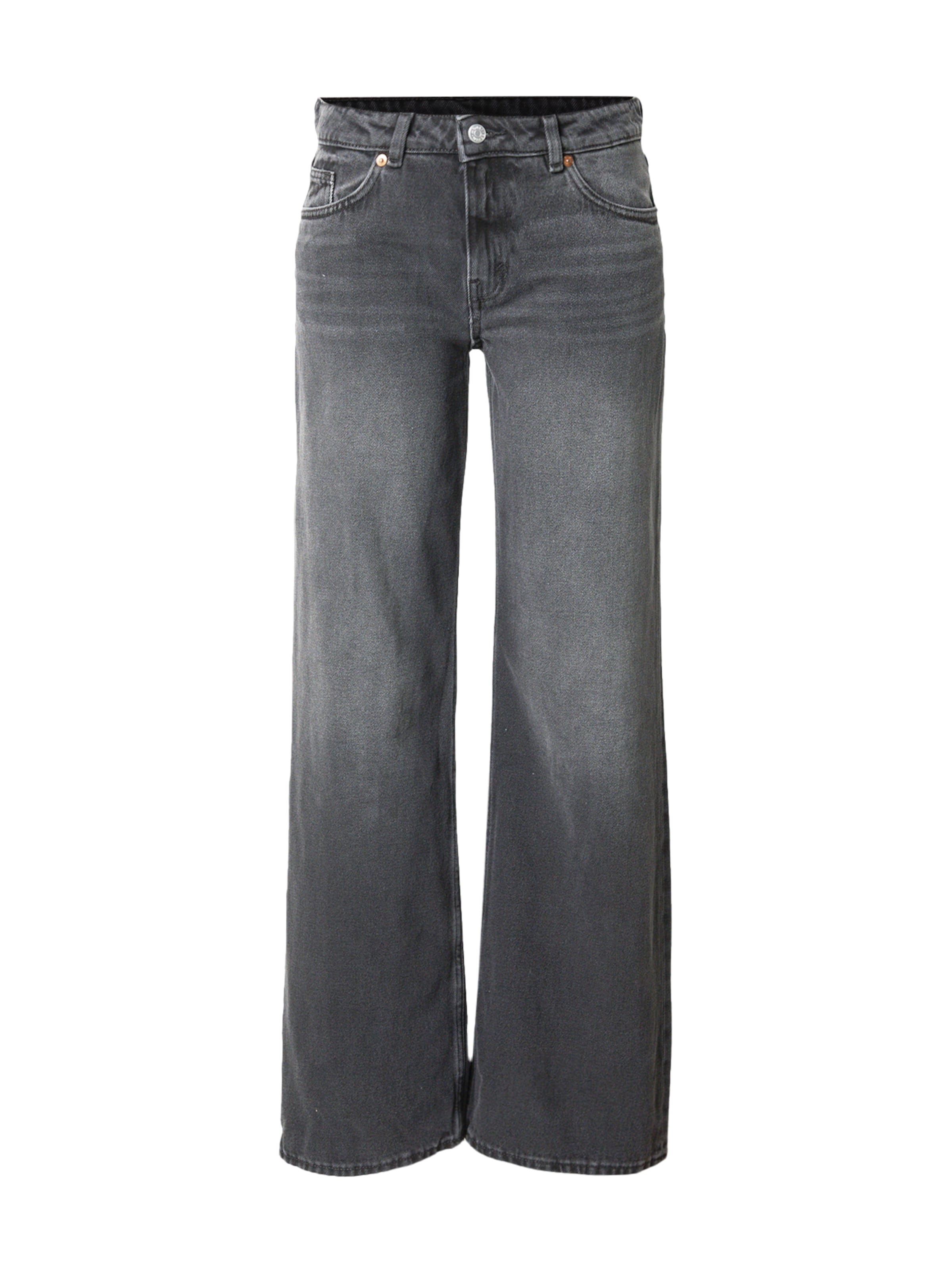 Monki Jeans in Black: front