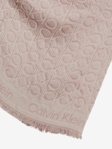 Écharpe Calvin Klein en beige