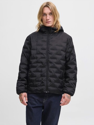 Veste mi-saison 'JWHASTON' JACK & JONES en noir : devant