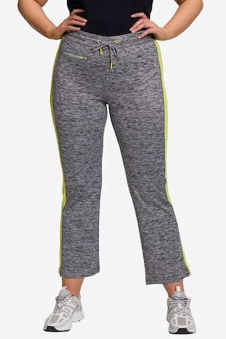 Ulla Popken Regular Pants in Grey: front