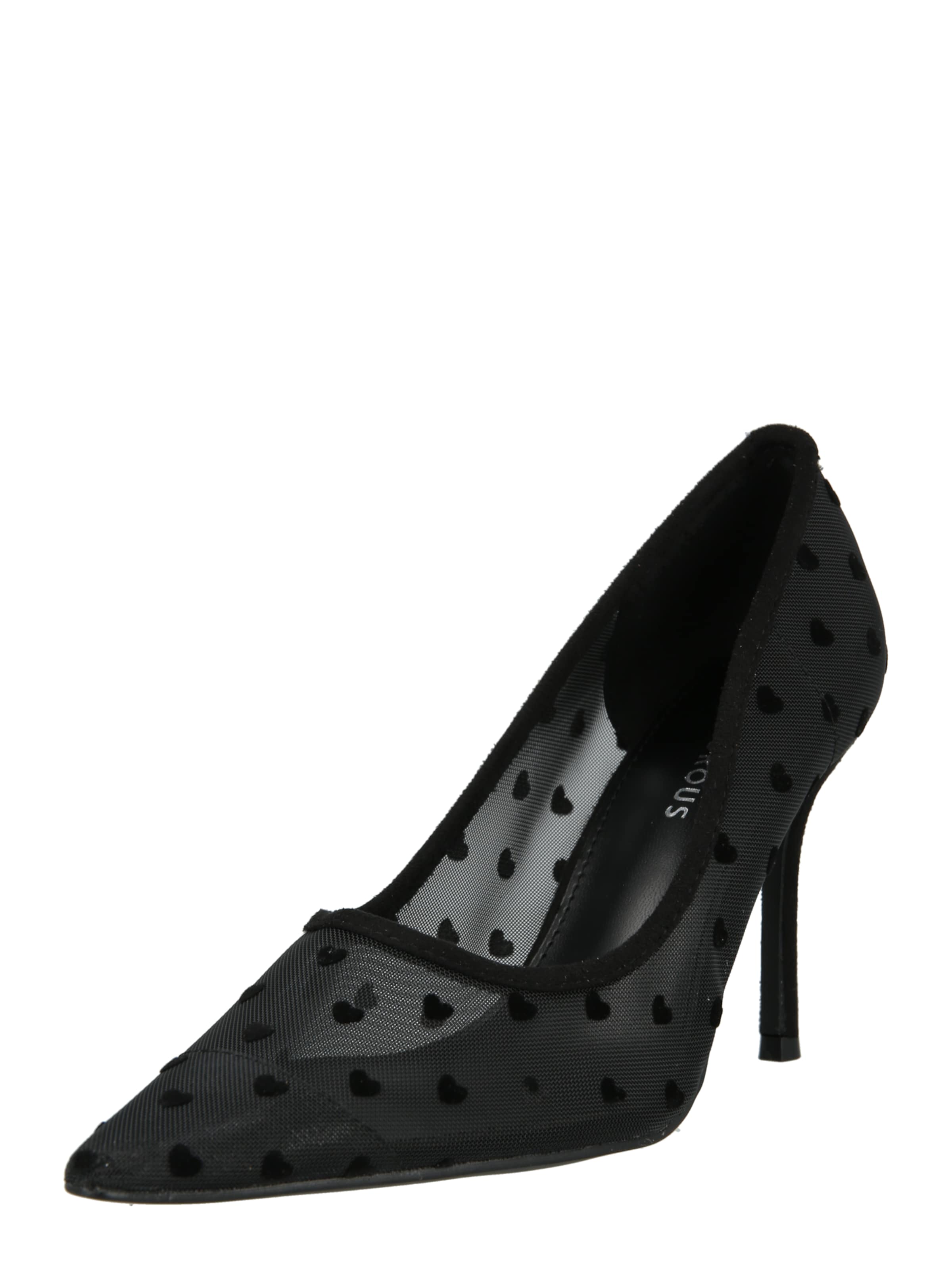 GLAMOROUS Avokkaat värissä musta: etupuoli