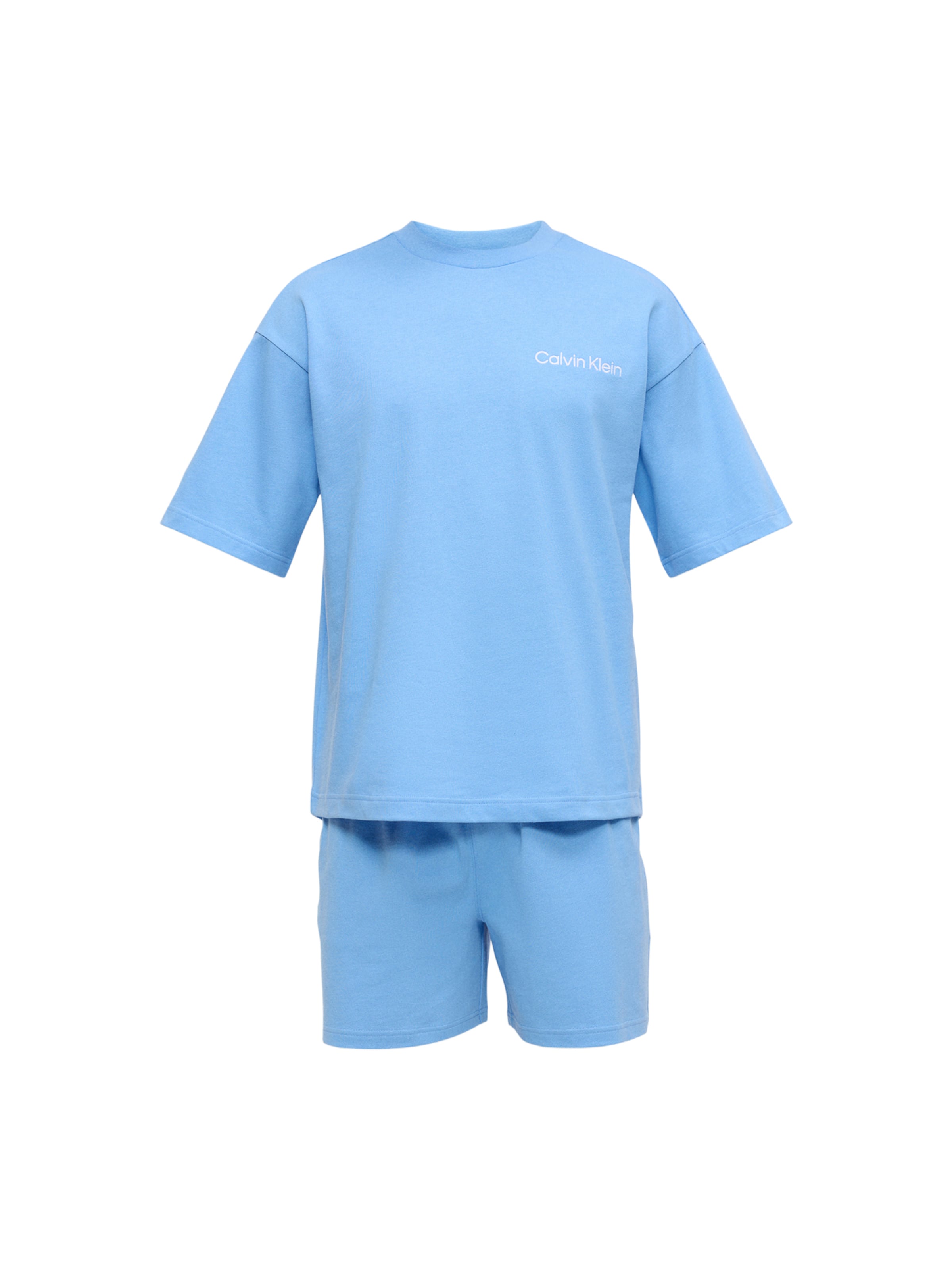 Calvin Klein Underwear Pijama corto en azul cielo / blanco, Vista del producto
